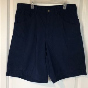 PATAGONIA, MEN’S Size 34 dark blue shorts